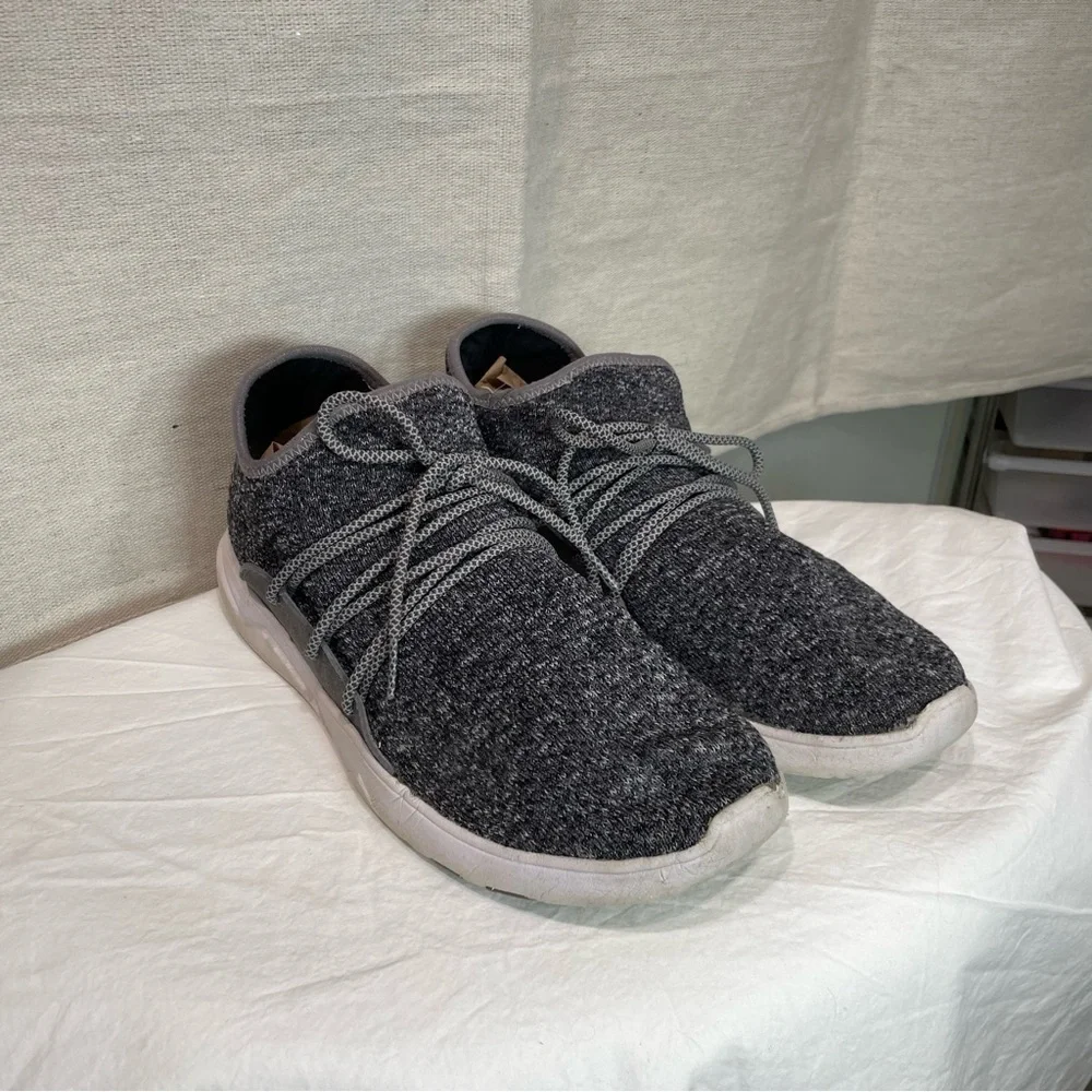 Vessi Charcoal Knit Sneakers - Picture 1 of 6